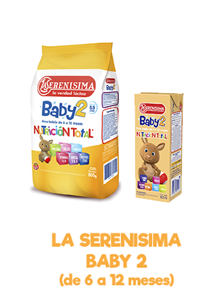 Leche infantil La Serenisima Baby 2