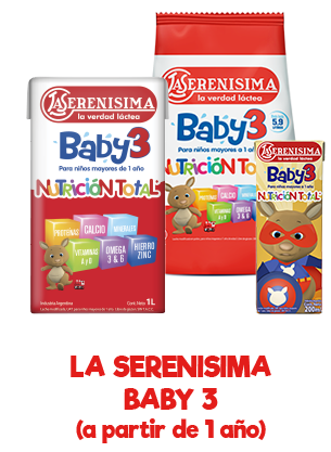 Leche infantil La Serenisima Baby 3